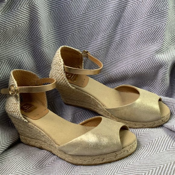 kanna | Shoes | Kanna Wedge Jute Woven Espadrille Sandal | Poshmark